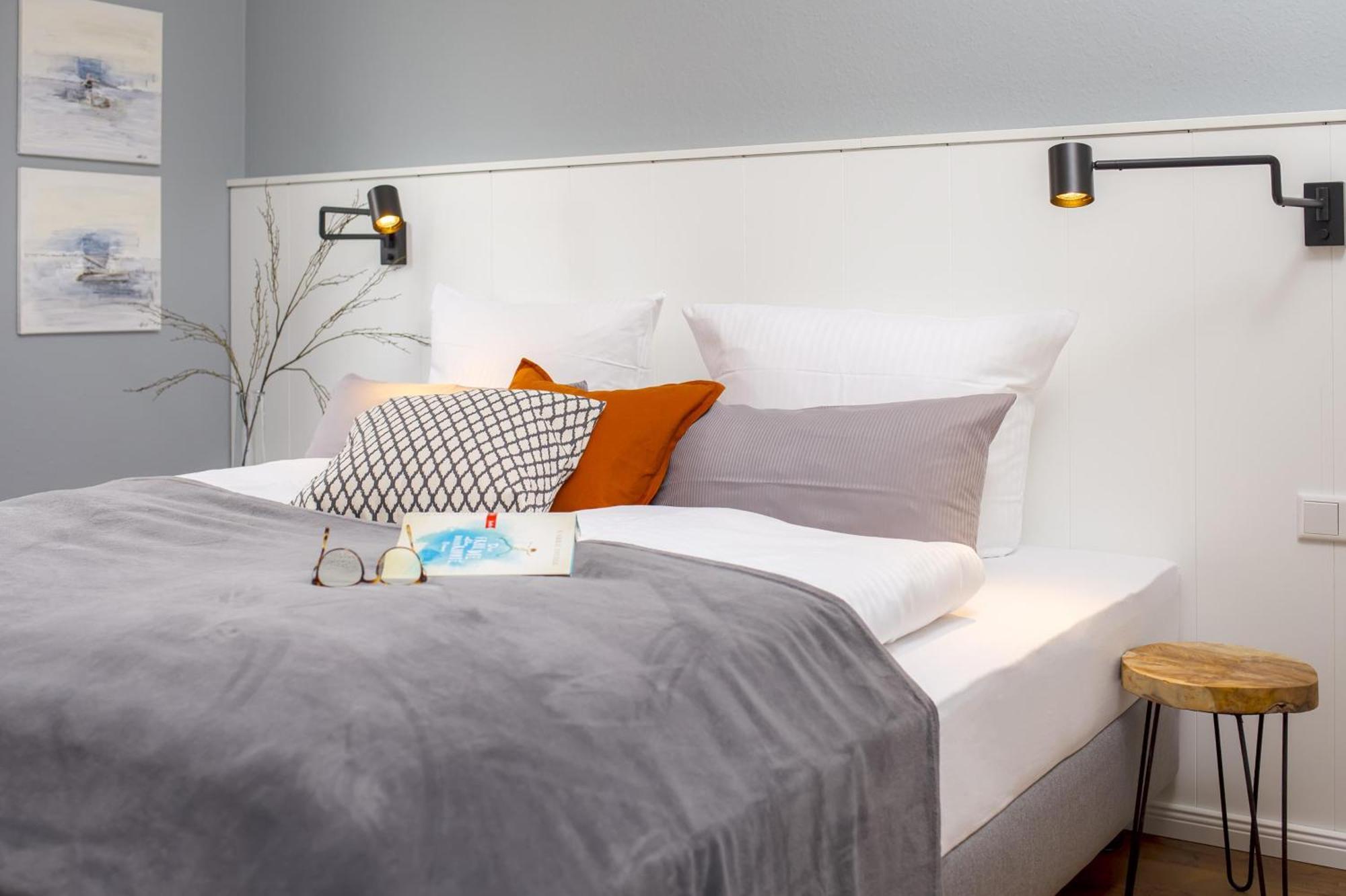 Ferienwohnung Villa Central - Luettje Nuest บอร์คุม ภายนอก รูปภาพ